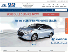 Tablet Screenshot of buygghyundai.com
